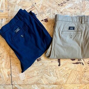 Banana Republic -  (2) Men's Aiden Stretch Fit Chino - 35x30